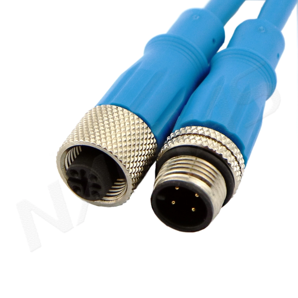 Custom M12 and M8 cable assemblies for industrial automation and sensor applications